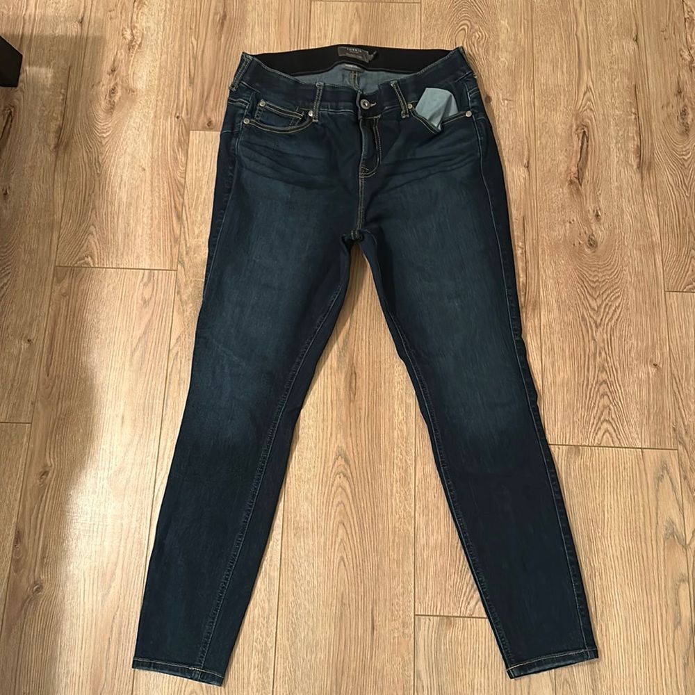 Torrid Dark Blue Straight Leg Jeans